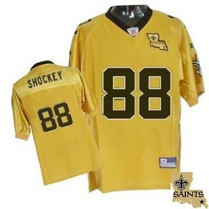 new orleans saints 88 jeremy shockey golden team patch