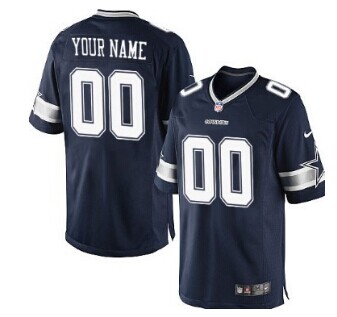 Nike Dallas Cowboys Customized Blue Limited Jersey
