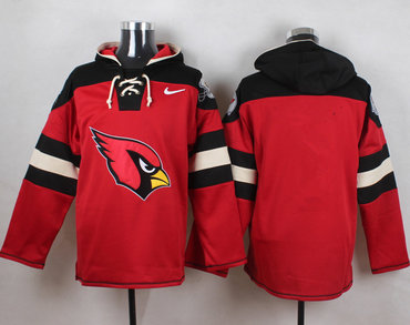 Custom Nike Arizona Cardinals Red Player Pullover NFL hoodie (Any name&number)