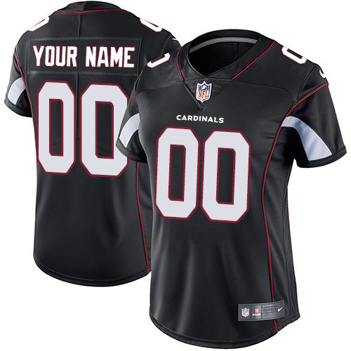 Nike Arizona Cardinals Elite Black Alternate Women's Jersey NFL Vapor Untouchable Customized jerseys