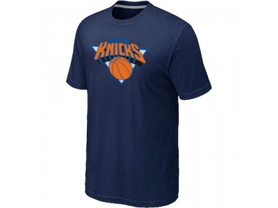 New York Knicks Big & Tall Primary Logo D.Blue T-Shirt