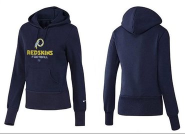 Women Washington Redskins Logo Pullover Hoodie-- (39)