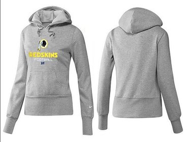 Women Washington Redskins Logo Pullover Hoodie-- (33)