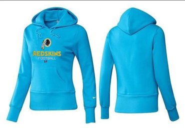 Women Washington Redskins Logo Pullover Hoodie-- (29)