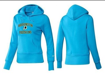 Women Washington Redskins Logo Pullover Hoodie-- (14)