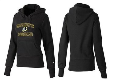 Women Washington Redskins Logo Pullover Hoodie-- (12)