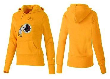 Women Washington Redskins Logo Pullover Hoodie-- (5)