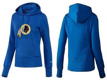 Women Washington Redskins Logo Pullover Hoodie-- (1)