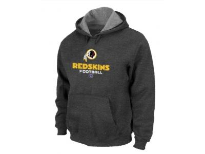 Washington Red Skins Critical Victory Pullover Hoodie D.Grey
