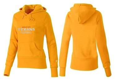 Women Houston Texans Logo Pullover Hoodie-- (45)
