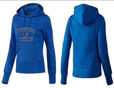 Women Houston Texans Logo Pullover Hoodie-- (11)