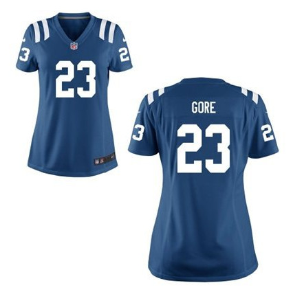 Women's Indianapolis #23 Colts Frank Goire Royal Blue Jersey