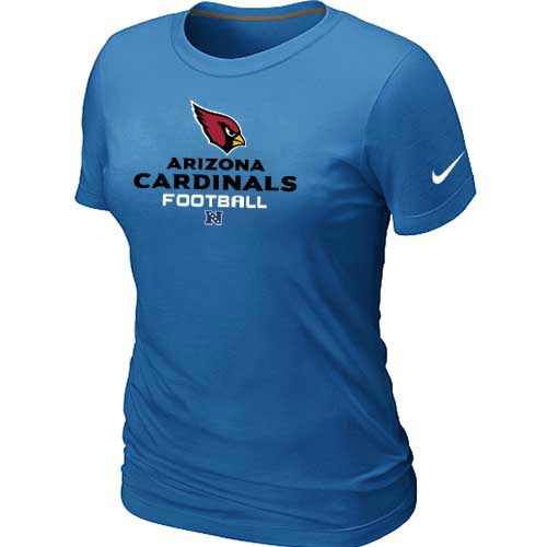 Women Arizona Cardicals Light blue T-Shirt