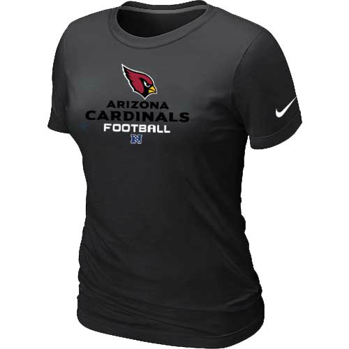Women Arizona Cardicals Black T-Shirt