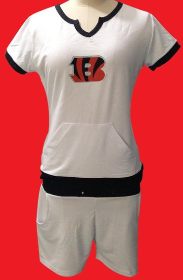 NIKE NFL Cincinnati Bengals women's sport suit white
