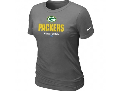 Women Green Bay Packers Critical Victory D.Grey T-Shirt