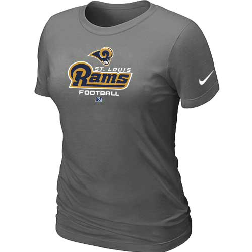 Women St.Louis Rams D.Grey T-Shirt