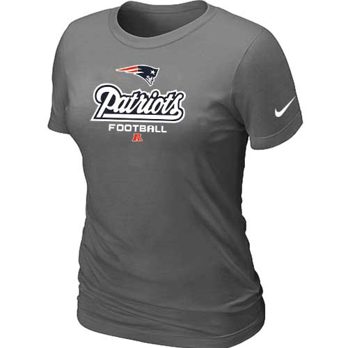 Women New England Patriots D.Grey T-Shirt