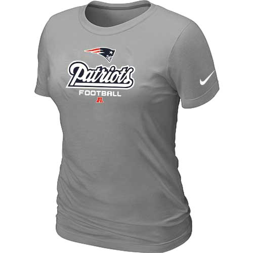 Women New England Patriots L.Grey T-Shirt