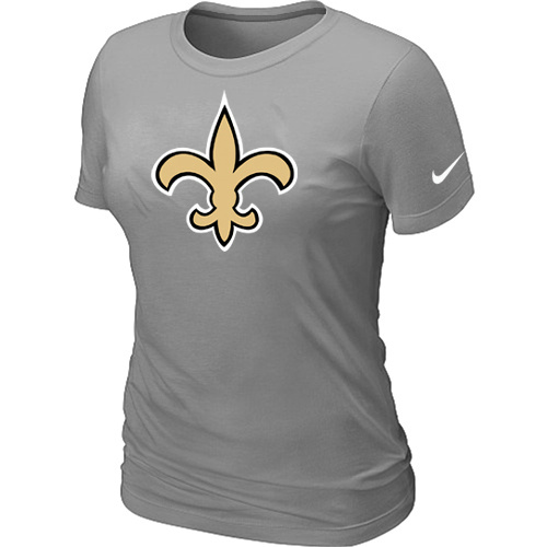 Women New Orleans Sains L.Grey T-Shirts
