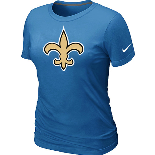 Women New Orleans Sains L.blue T-Shirts