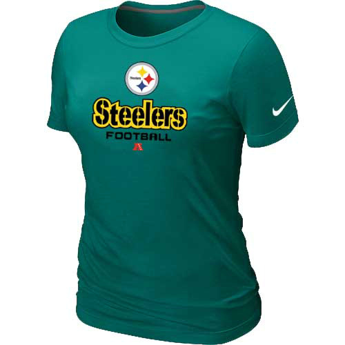 Women Pittsburgh Steelers L.Green T-Shirt