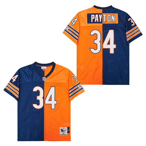 Mitchell&Ness Bears #34 Throwback Men's Throwback Stitched NFL Jerseys 5