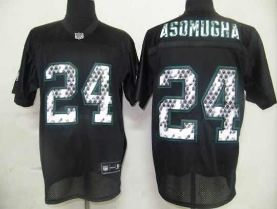 l philadelphia eagles 24 asomugha black united sideline jerseys