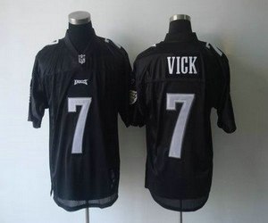 nfl jerseys philadelphia eagles #7 vick black[white number]