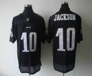nfl jerseys philadelphia eagles #10 jackson black[white