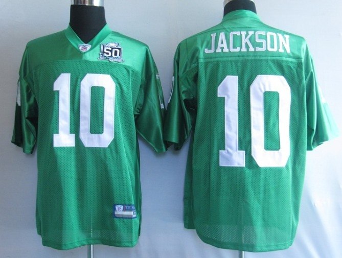philadelphia eagles 10 desean jackson green [50th