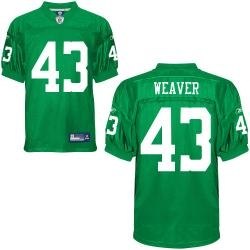 philadelphia eagles weaver 43# green jerseys