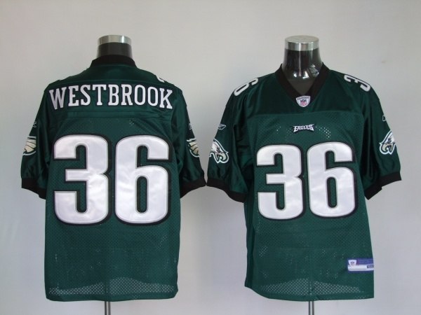 philadelphia eagles 36 brian westbrook green