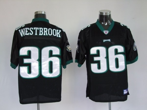 philadelphia eagles 36 brian westbrook black