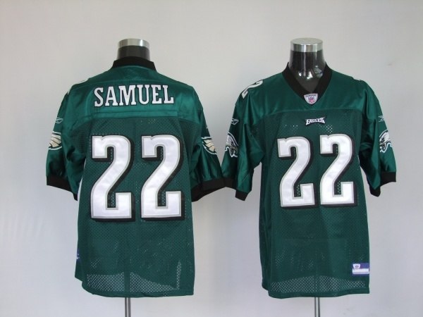 philadelphia eagles 22 asante samuel green