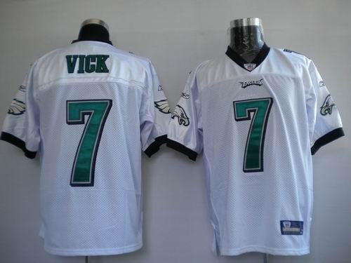 jerseys philadelphia eagles 7 vick white