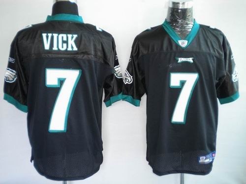 jerseys philadelphia eagles 7 vick black