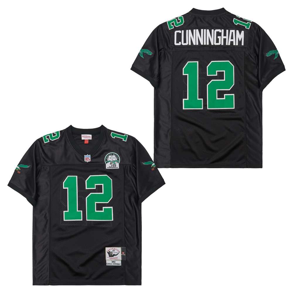 Mitchell&Ness Eagles #12 Throwback NFL Jersey 6