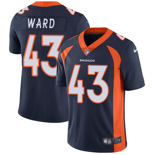 Nike Broncos #43 T.J. Ward Blue Alternate Youth Stitched NFL Vapor Untouchable Limited Jersey