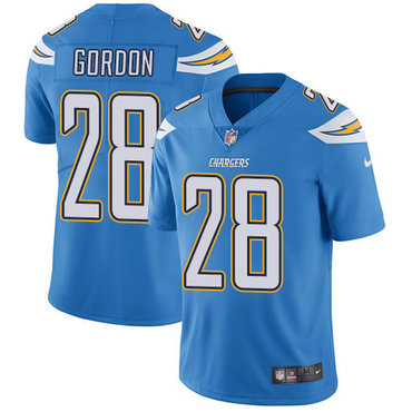 Nike Chargers #28 Melvin Gordon Electric Blue Alternate Youth Stitched NFL Vapor Untouchable Limited Jersey
