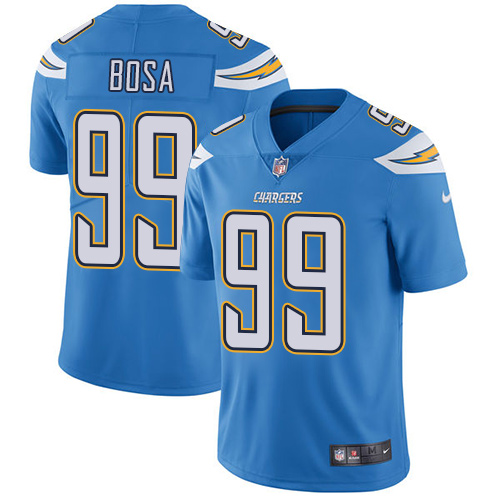 Nike Chargers #99 Joey Bosa Electric Blue Alternate Youth Stitched NFL Vapor Untouchable Limited Jersey