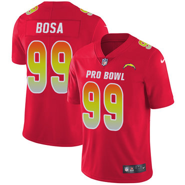 Nike Chargers #99 Joey Bosa Red Youth Stitched NFL Limited AFC 2018 Pro Bowl Jersey
