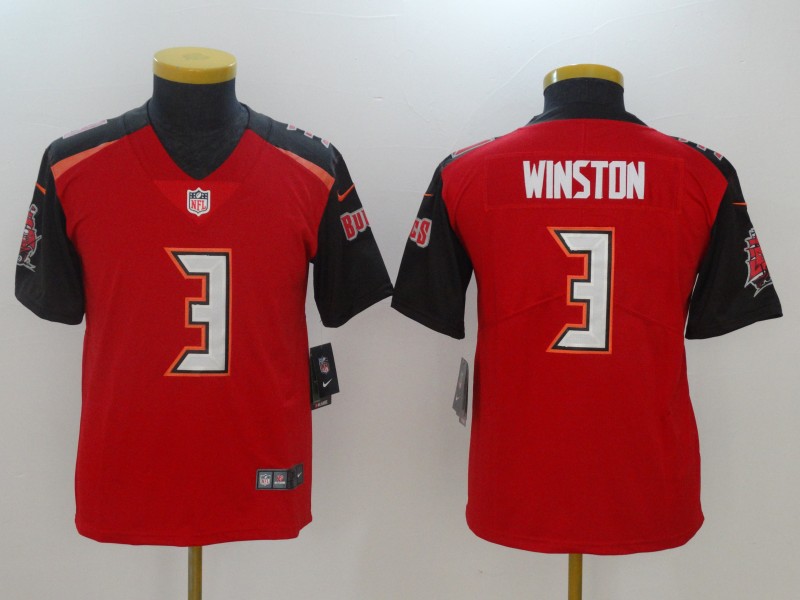 Nike Seahawks 3 Russell Wilson Red Vapor Untouchable Youth Limited Jersey