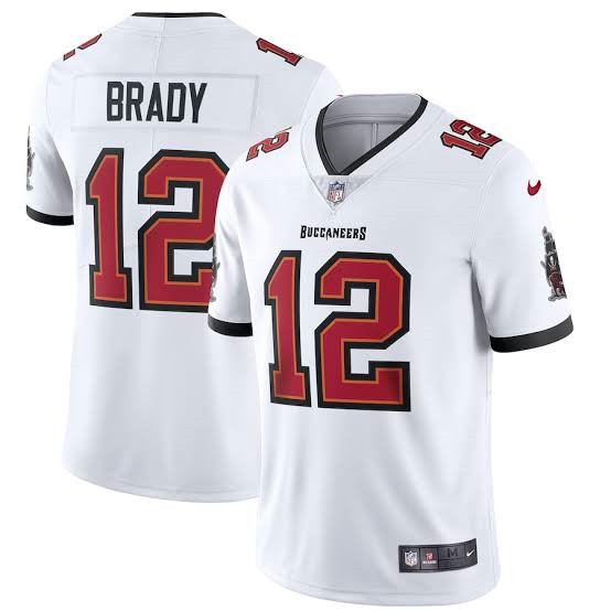 Youth Tampa Bay Buccaneers #12 Tom Brady Nike White Jersey