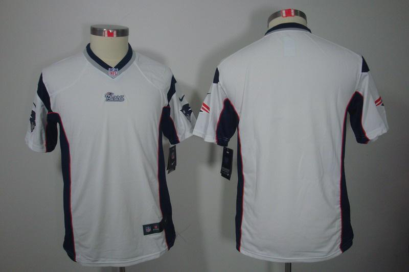 Youth NEW New England Patriots Blank Youth Jerseys