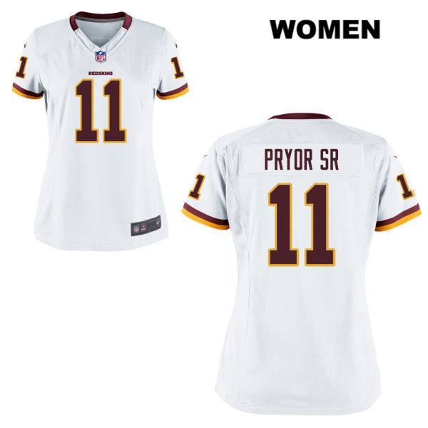 Womens Nike Washington Redskins #11 Terrelle Pryor Sr Alternate White Game Football Jersey