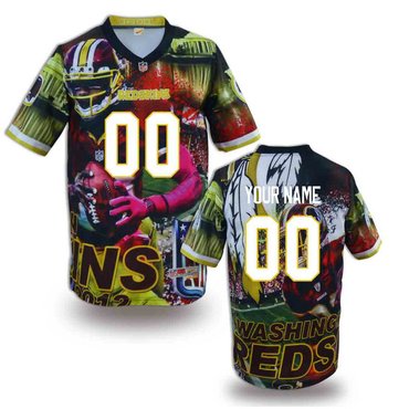 New Washington Redskins Customized Jersey-01 (2)