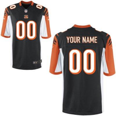 Youth NEW Cincinnati Bengals Customized Game Team Color Jerseys