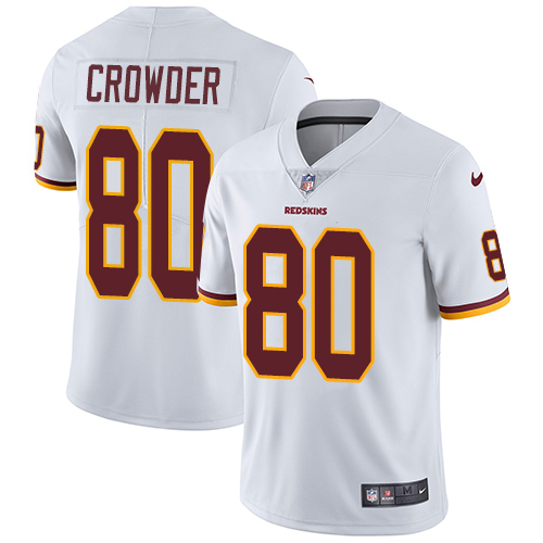 Nike Redskins #80 Jamison Crowder White Youth Stitched NFL Vapor Untouchable Limited Jersey