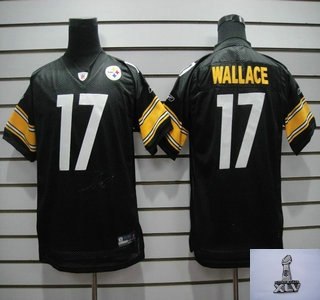 youth pittsburgh steelers wallace black jerseys 2011 superbowl